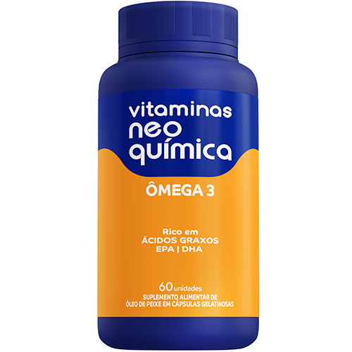 Foto da embalagem do produto Vitamina Neo Qu??mica ??mega 3